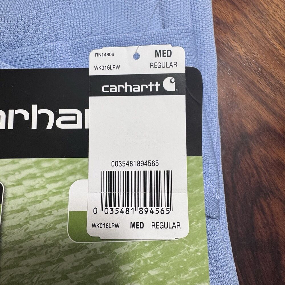Carhartt Work-Dry Base Layer Women Crew Neck Thermal Shirt Size M 8-10 New Warm - Picture 5 of 12